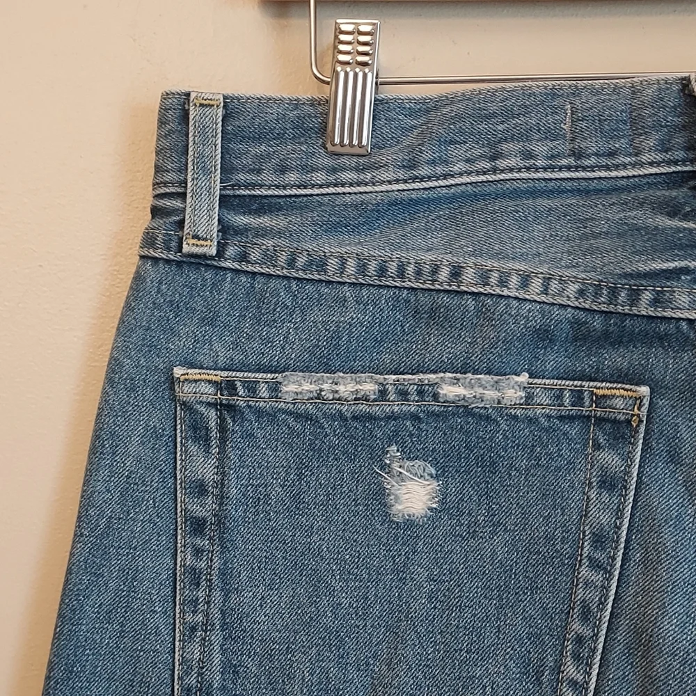 AMO Billie High Rise Cropped Denim Jean Jeans Size 27 - Picture 8 of 12